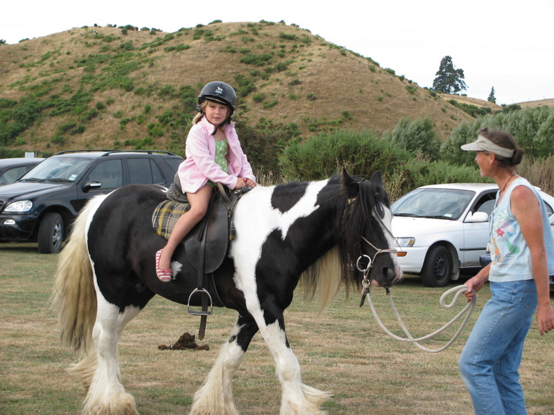 Sarau Festival Hannah horse riding