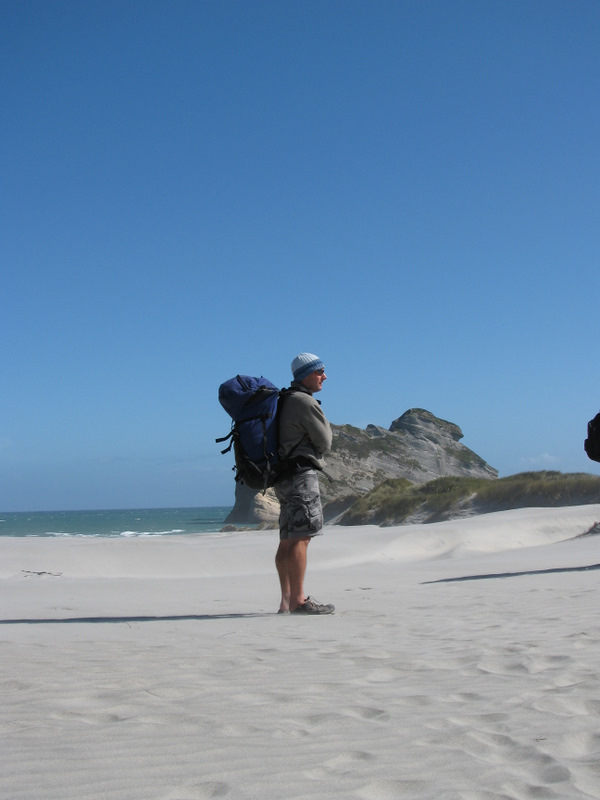 Andy taking in the view